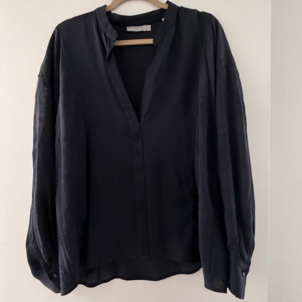 Vince Deep Navy Women's Blouse